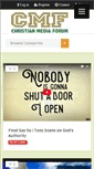 Mobile Screenshot of christianmediaforum.org